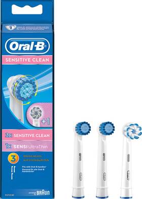 B07d4mz4x1 Oral-b Sensitive Clean Replacement Brush Heads 3 Count