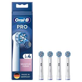 B0ccy6b3x6 Oral-b Pro Sensitive Clean Replacement Toothbrush 1 Count Pack Of 4 White
