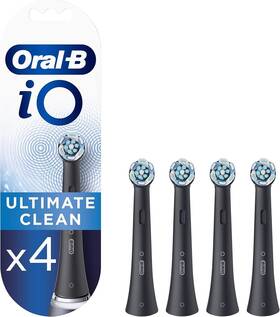 Cbf-4 Oral-b New Sealed 4 Pack Io Series Ultimate Clean Toothbrush Heads Black