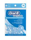 Oral-b Complete Floss Picks Icy Mint 75 Ea Pack Of 9 300410101305