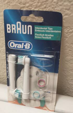 Eb15-2 Oral-b Ron Flex Off Brush Heads Replacement