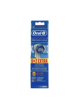 Eb20-10 Oral-b Brand New Precision Clean 10-pack Replacement Tooth Brush Heads