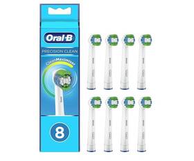 Eb20rb-8 Oral-b Precision Clean Toothbrush Heads 8pk With H Cleanmaximiser Reminder Bristles