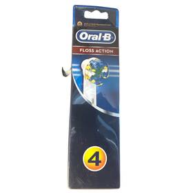 Eb25rb-4 Oral-b Floss Action Replacement Brush Heads 4 Count Refill Electric Toothbrush
