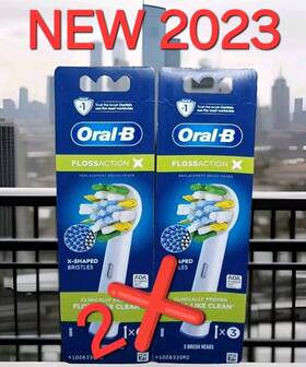 Eb25rx Oral-b 2 2023 Floss Action Replacement Electric Brush Heads 3 6