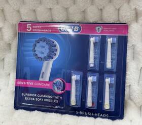Oral-b Eb60s Oral-b Sensitive Gum Care Extra Soft Rotating Replacement Heads 5 Pack
