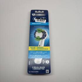L69726264 Oral-b Precision Clean Value Pack 5 Replacement Brush Heads White Sealed New