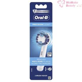 M12433 Oral-b Precision Clean 2 Replacement Brush Heads New In Box
