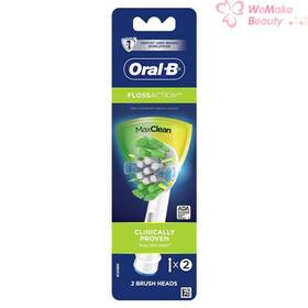 M12434 Oral-b Floss Action 2 Replacement Brush Heads New In Box