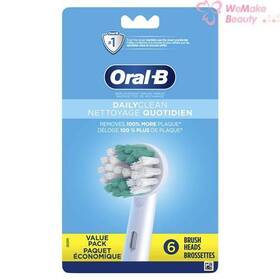 M14088 Oral-b Daily Clean 6 Replacement Brush Heads New In Box