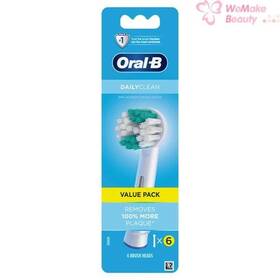 M14459 Oral-b Daily Clean 6 Replacement Brush Heads New In Box