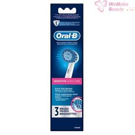 M82420 Oral-b Sensitive Gum Care 3 Replacement Brush Heads New In Box