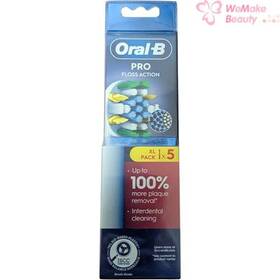 M893722 Oral-b Pro Floss Action Replacement Brush Heads 5ct New In Box