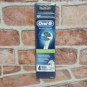 Oral-b-16709289 Oral-b Floss Action Electric Toothbrush Replacement Brush Heads - 4ct