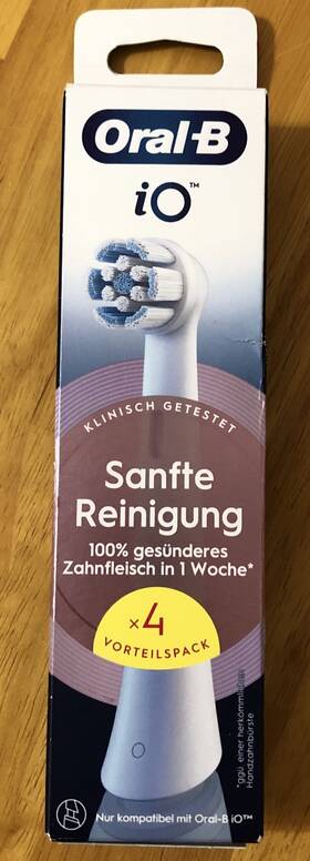 Swf-4 Oral-b Io 4 Pack White Gentle Care Electric Toothbrush Replacement Heads Only