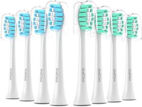 Oralclass 313115782779 Replacement Toothbrush Heads For Philips Sonicare Click-on Handles Medium Soft