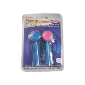 Oralgiene 749327630001 60 Second Time Machine 2 Standard Toothbrush Replacement Heads Sealed