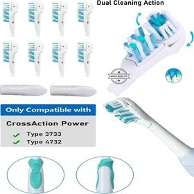 Othanary 313040172140 Sensitive Replacement Toothbrush Heads Compatible With Oral-b Cross Action Power
