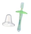 P1341-g Simba Soft Bristle Silicone Baby Toothbrush With Milk 795569684739