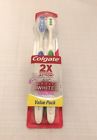 P9906573 Colgate Optic White Platinum Toothbrush Value Two Pack Soft Bristles