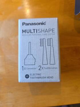 Er-ctb1 Panasonic Multishape Electric Toothbrush Sonic Head Attachment Multi Set