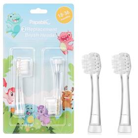 Papa-18b-pi Papablic Replacement Toothbrush Heads - 2 Count Compatible With Ba