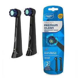 Perrigo Company 445030763700 Equate Trios Premium Clean Replacement Heads For Oral-b Io Electric Toothbrushes