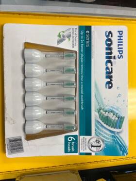 0040hq2mhg8eg56 Philips Sonicare E Series Sonic Toothbrush Replacement Heads- 6 Pack Oem