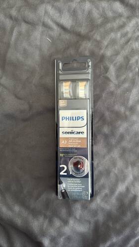 Philips 075020083236 Sonicare A3 Premium Brush Heads Soft 2-pack