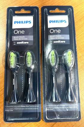 Philips 075020092427 Total Of 4 Heads - One Sonicare Brush Replacement Midnight Blue