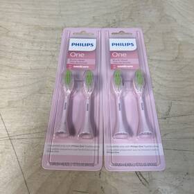 Philips 075020106513 One Sonicare Brush Heads 2 Pack Replacement Soft Bristles X2