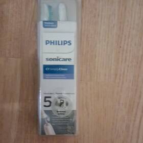 3000097905b1 Philips C1 Simplyclean Brush Heads Extra-soft Rounded Bristles 5 Pack White