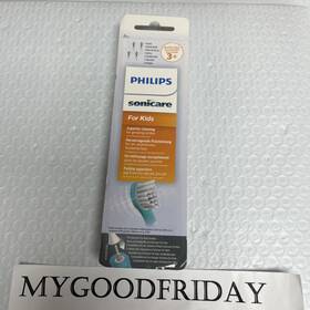 Philips 710103659471 Sonicare For Kids 3 Replacement Toothbrush Heads Pack Of 4