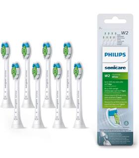 Philips 710103850410 Sonicare W2 Optimal White Brushsync Heads 8 Pack Never Used Box Damage
