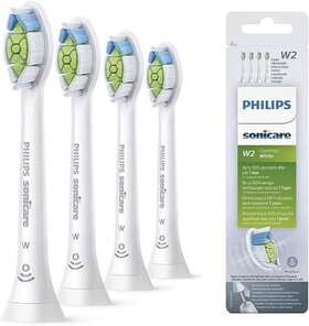 Hx6064 Philips Hx6064/11 Original W2 Optimal White Standard Sonic Toothbrush Heads Replacement 4 Pack