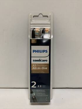 Hx9092 Philips Hx9092/95 Sonicare 2 Replacement Brush Heads A3 Premium All-in-one Black #180