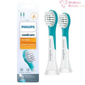 M03937 Philips Sonicare For Kids Age 3 2 Replacement Brush Heads New In Box
