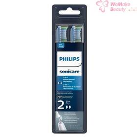 M06485 Philips Sonicare C3 2 In 1 Plaque Removal Whitening Replacement Brush Heads