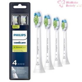 M07199 Philips Sonicare W Diamondclean 4 Replacement Brush Heads New In Box