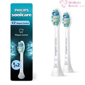 M11477 Philips Sonicare C2 Plaque Control Replacement Brush Heads 2 Count New In Box