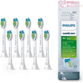 M850410 Philips Sonicare W2 Optimal White 8 Replacement Brush Heads New In Box