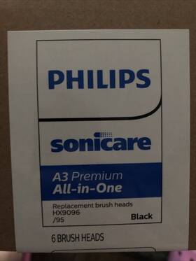Hx9096 Philips Sonicare 075020107992 A3 Premium All In One Replacement Brush Heads 6 Count Hx9096/95