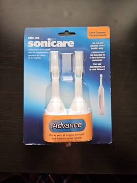 Philips Sonicare 075020801517 Phillips Replacement Brushheads 4000 Series New
