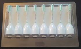 180131 Philips Sonicare 8 E Series Toothbrush Replacement Heads White