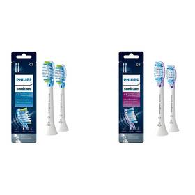 Philips Sonicare 313025299299 Genuine C3 Premium Plaque Control And G3 Gum Care Repla