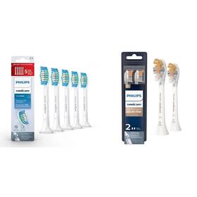 Philips Sonicare 313109090040 Genuine Simplyclean Replacement Toothbrush Heads 5 Brush