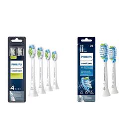Philips Sonicare 313111477426 Genuine W Diamondclean Replacement Toothbrush Heads 4 Brush He