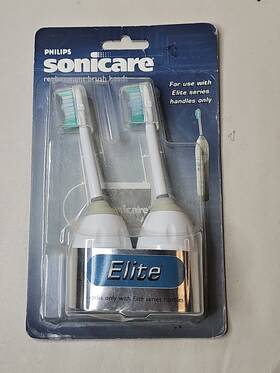 Philips Sonicare 384903549539 Replacement Brush Heads 2-pack Elite Series Only