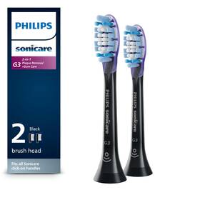 B07146xqy2 Philips Sonicare G3 2-in-1 Genuine Replacement Electric Toothbrush Heads Black