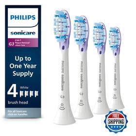 B071l9qvfq Philips Sonicare G3 2-in-1 Genuine Replacement Electric Toothbrush Heads 4-pk